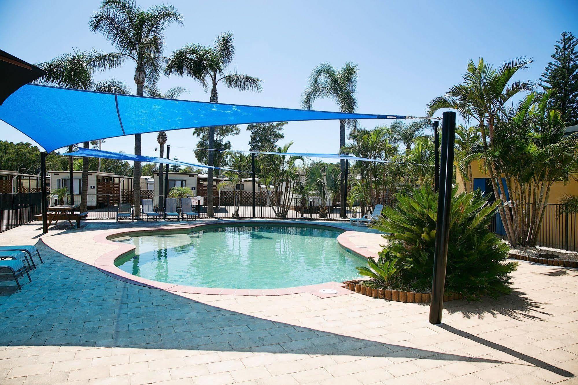 Birubi Beach Holiday Park Anna Bay Exterior foto