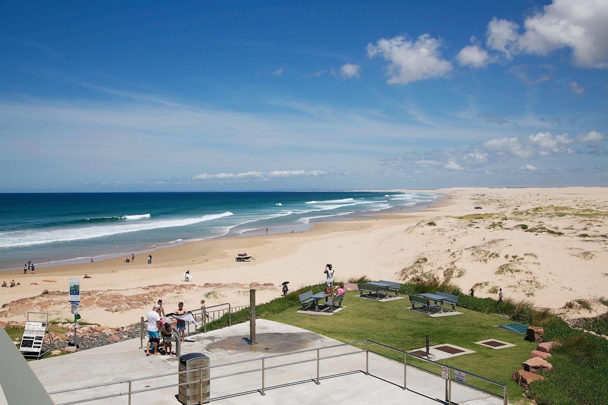Birubi Beach Holiday Park Anna Bay Exterior foto